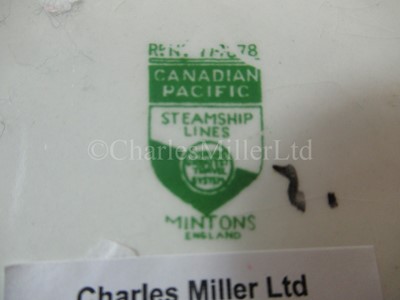 Lot 34 - A Canadian Pacific Steamship Lines pin dish