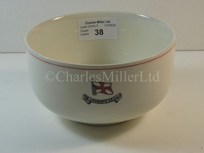 Lot 38 - A Charente Steam Ship Company small bowl