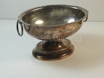 Lot 49 - A Cunard Steam Ship Company Limited souvenir plated sweet dish, from R.M.S. 'Samaria'