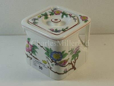Lot 50 - A Cunard Steam Ship Company Limited cube tea pot