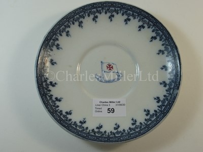 Lot 59 - A Gulf Transport Line saucer