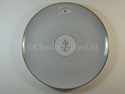 Lot 62 - A Hamburg America Line plate