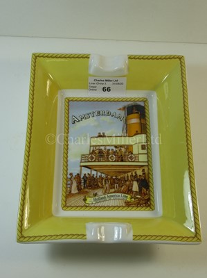 Lot 66 - A Holland America Line ash tray