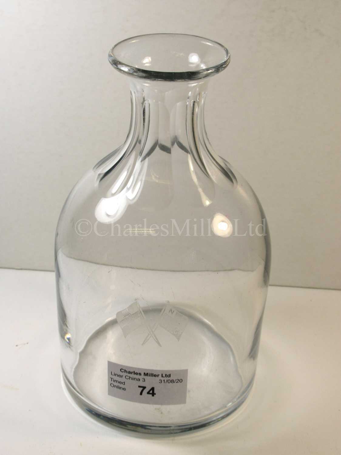 Lot 74 - A New Zealand Shipping Company carafe