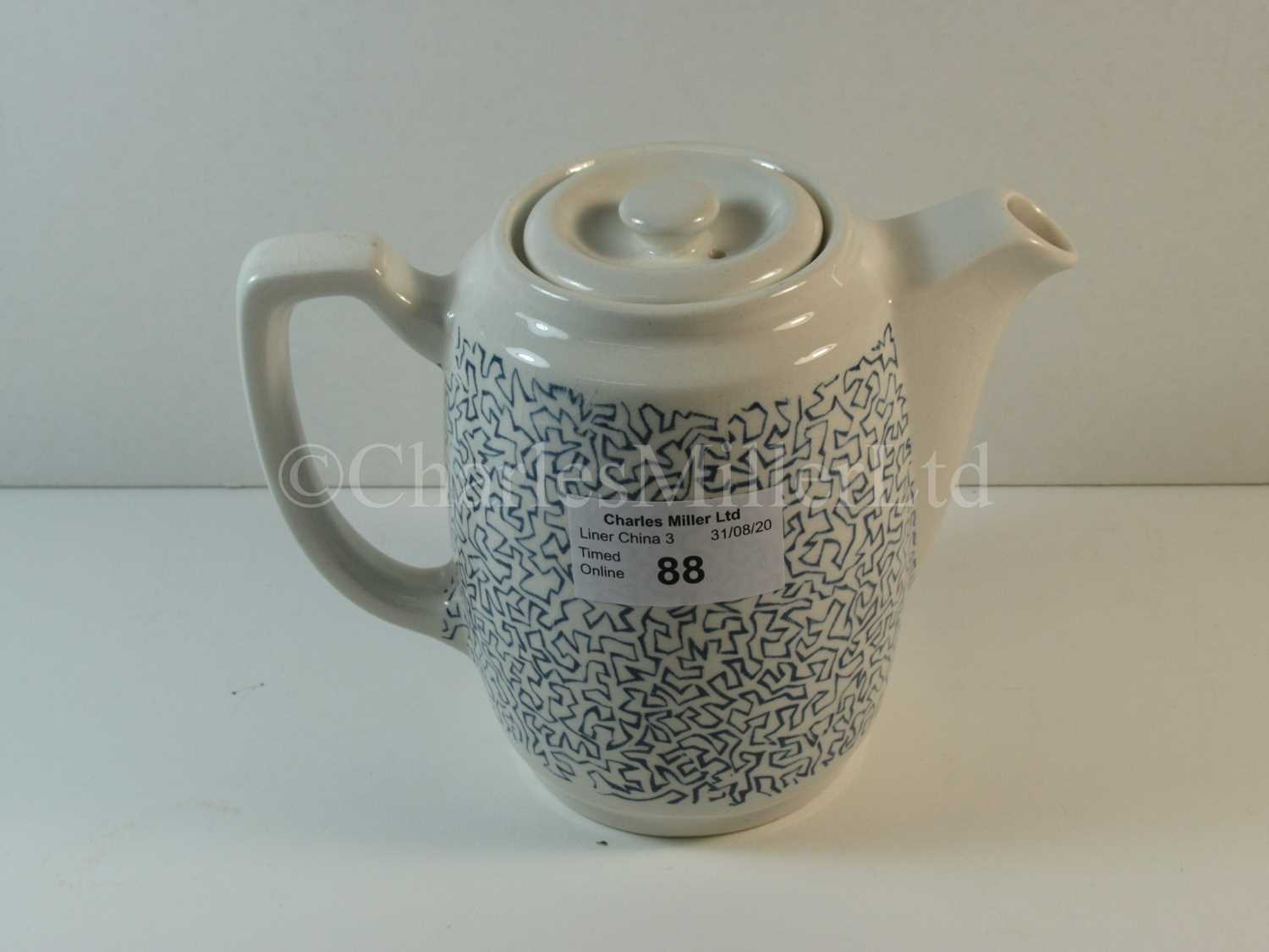 Lot 88 - A P&O Line small coffee pot, from Canberra
