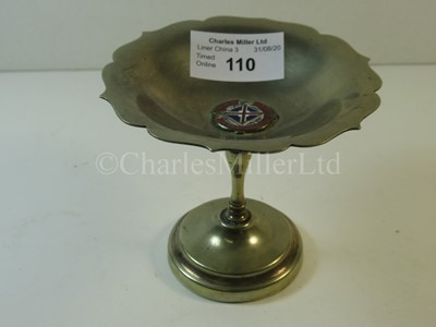 Lot 110 - A Union Castle Line souvenir bonbon dish, from R.M.S. 'Grantully Castle'