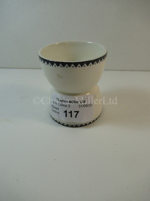 Lot 117 - A Union Castle Line egg cup
