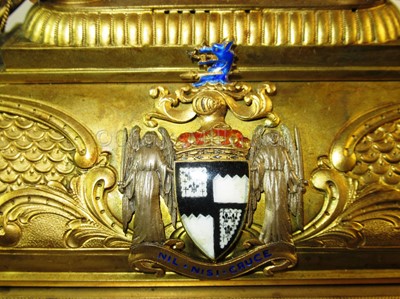 Lot 189 - AN HISTORICALLY INTERESTING FREEDOM CASKET PRESENTED TO ADMIRAL LORD CHARLES BERESFORD, 1912