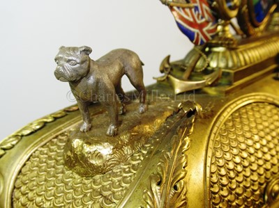 Lot 189 - AN HISTORICALLY INTERESTING FREEDOM CASKET PRESENTED TO ADMIRAL LORD CHARLES BERESFORD, 1912