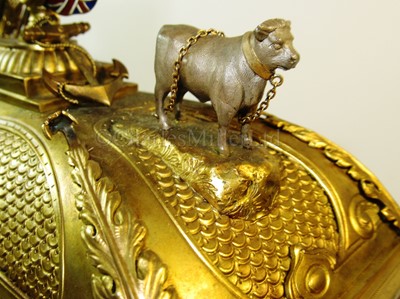Lot 189 - AN HISTORICALLY INTERESTING FREEDOM CASKET PRESENTED TO ADMIRAL LORD CHARLES BERESFORD, 1912