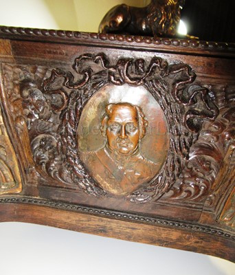 Lot 151 - A RARE CIGAR AND CIGARETTE CASKET MADE FROM OAK AND COPPER SALVAGED FROM H.M.S. FOUDROYANT