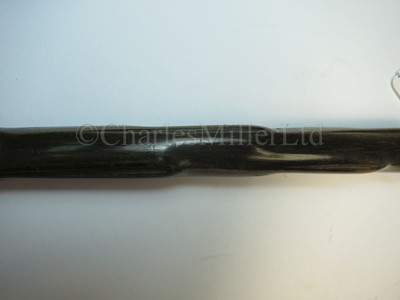 Lot 103 - Ø A RARE AND UNUSUAL BALEEN SAILORWORK 'SEA SERPENT' STICK