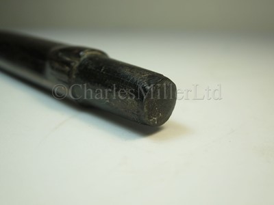 Lot 103 - Ø A RARE AND UNUSUAL BALEEN SAILORWORK 'SEA SERPENT' STICK