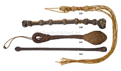 Lot 161 - A MASSIVE 19TH CENTURY SAILORWORK TWINE COSH