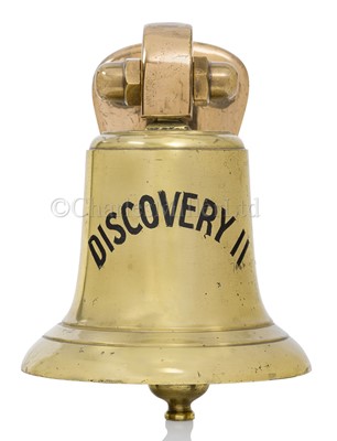 Lot 76 - THE BRIDGE BELL FROM R.R.S. DISCOVERY II, 1928