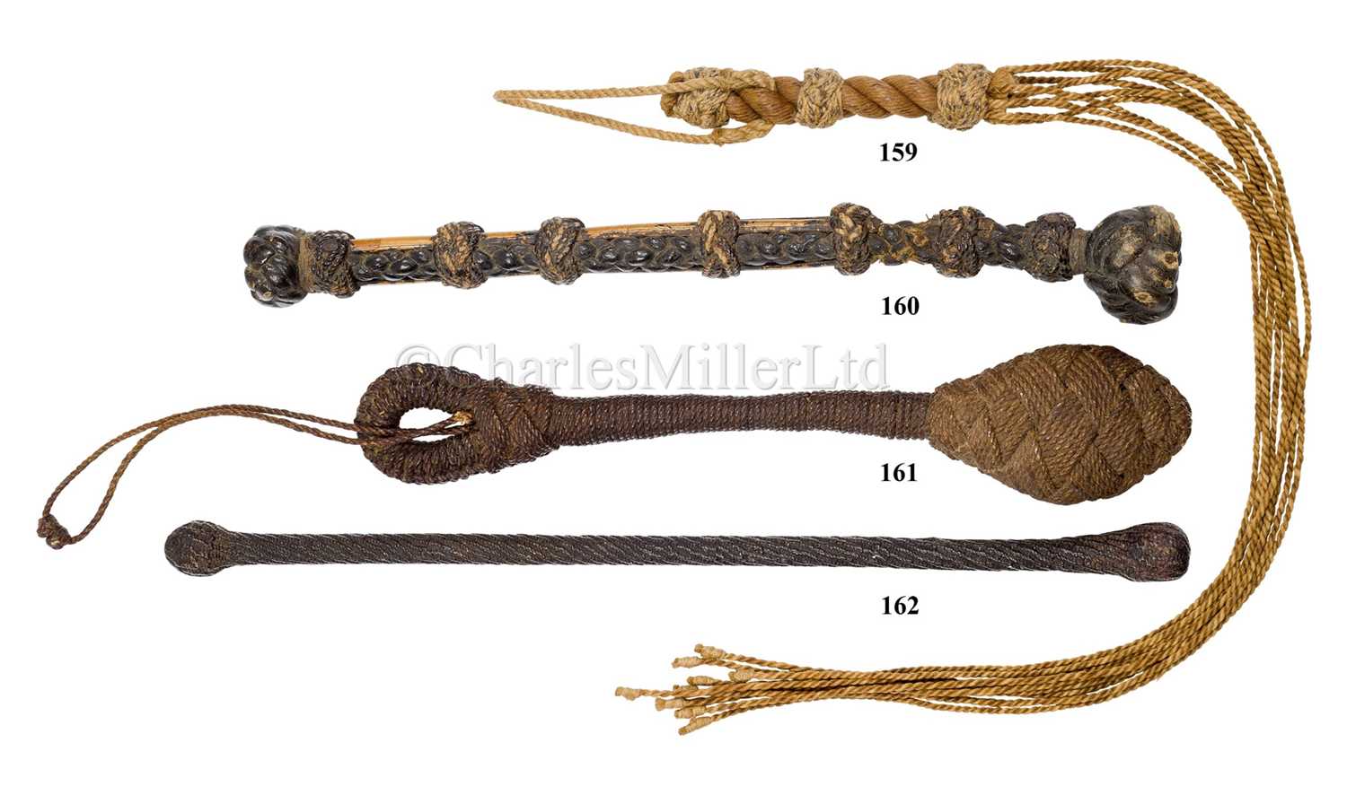 Lot 159 - A CAT-O-NINE-TAILS