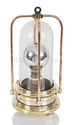 Lot 68 - A RARE DIVING LAMP BY SIEBE HEINKIE & CO. LONDON. CIRCA 1930