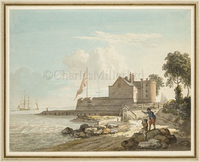 Lot 53 - WILLIAM OWEN (BRITISH, 1769-1825) : Cowes Castle