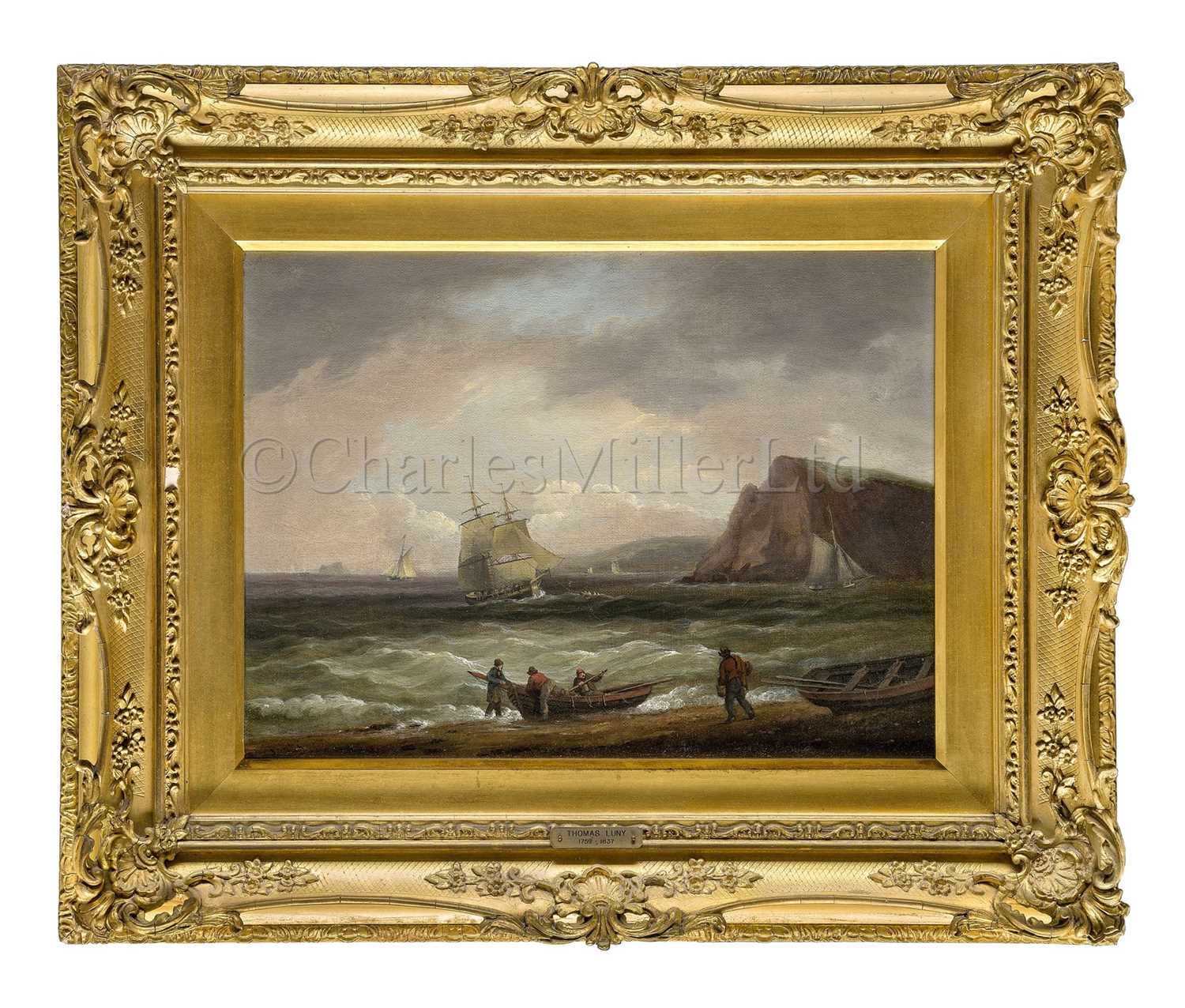 Lot 17 - THOMAS LUNY (BRITISH, 1759–1837): East of Teignmouth