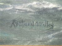 Lot 52 - δ RICHARD WILLIS (BRITISH, B. 1924) - A naval engagement between H.M.S. 'Guerriere' and U.S.S. 'Constitution’ off the coast of Nova Scotia, 19th August 1812