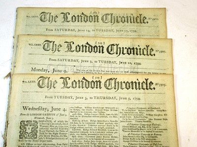 Lot 130 - THE GLORIOUS FIRST OF JUNE, 1794