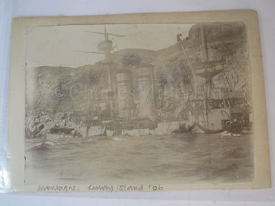 Lot 158 - A SET OF PHOTOGRAPHS OF THE LAUNCHING OF THE R.M.S OLYMPIC, BELFAST, 20TH OCTOBER 1910