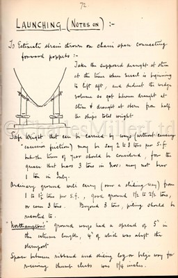 Lot 133 - AN ENGINEER'S MANUSCRIPT REFERENCE / NOTEBOOK, BARROW SHIPBUILDING CO. LTD, 1880-1890