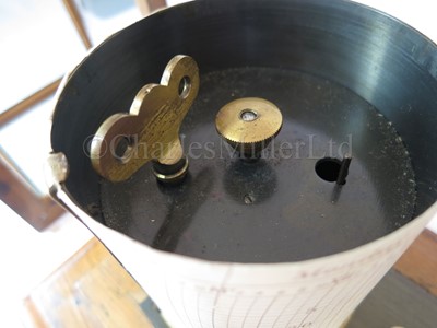 Lot 384 - A RECORDING BAROGRAPH BY R.H. WHITE & CO., LEEDS, CIRCA 1920