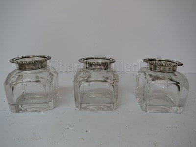 Lot 51 - A MODERN SILVER REPLICA OF JONAS HANWAY’S STANDISH OF CIRCA 1779