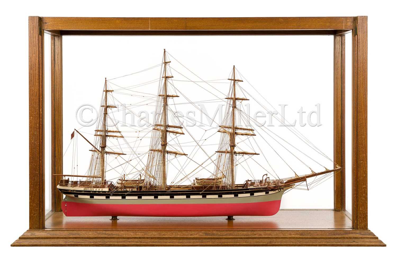 Lot 13 - AN EXCEPTIONAL 1:64 SCALE STATIC DISPLAY MODEL OF THE CLIPPER LOCH ETIVE, BUILT AT GLASGOW, 1877