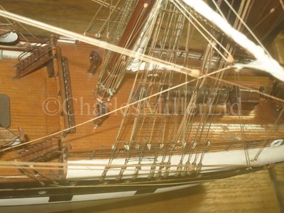 Lot 13 - AN EXCEPTIONAL 1:64 SCALE STATIC DISPLAY MODEL OF THE CLIPPER LOCH ETIVE, BUILT AT GLASGOW, 1877