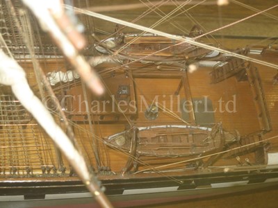 Lot 13 - AN EXCEPTIONAL 1:64 SCALE STATIC DISPLAY MODEL OF THE CLIPPER LOCH ETIVE, BUILT AT GLASGOW, 1877