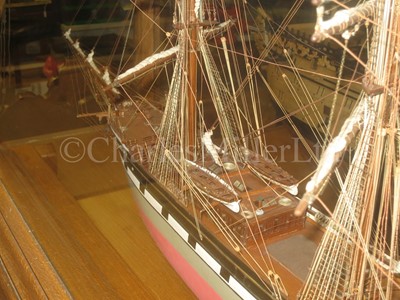 Lot 13 - AN EXCEPTIONAL 1:64 SCALE STATIC DISPLAY MODEL OF THE CLIPPER LOCH ETIVE, BUILT AT GLASGOW, 1877