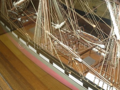 Lot 13 - AN EXCEPTIONAL 1:64 SCALE STATIC DISPLAY MODEL OF THE CLIPPER LOCH ETIVE, BUILT AT GLASGOW, 1877