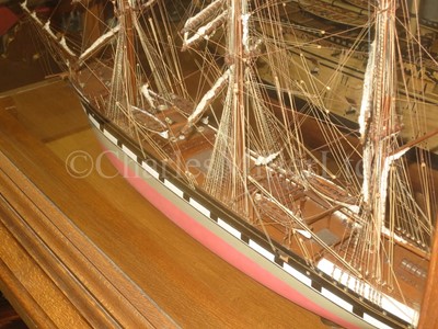 Lot 13 - AN EXCEPTIONAL 1:64 SCALE STATIC DISPLAY MODEL OF THE CLIPPER LOCH ETIVE, BUILT AT GLASGOW, 1877
