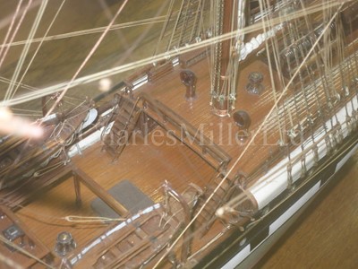 Lot 13 - AN EXCEPTIONAL 1:64 SCALE STATIC DISPLAY MODEL OF THE CLIPPER LOCH ETIVE, BUILT AT GLASGOW, 1877