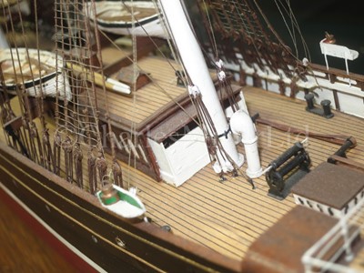 Lot 11 - A DETAILED STATIC DISPLAY MODEL OF THE CLIPPER SHIP CORIOLANUS
