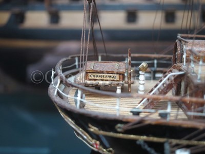 Lot 11 - A DETAILED STATIC DISPLAY MODEL OF THE CLIPPER SHIP CORIOLANUS