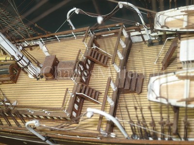 Lot 11 - A DETAILED STATIC DISPLAY MODEL OF THE CLIPPER SHIP CORIOLANUS