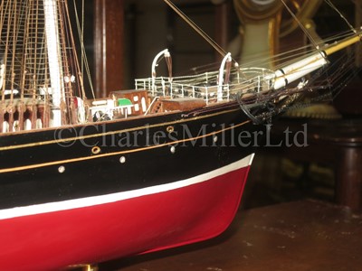 Lot 11 - A DETAILED STATIC DISPLAY MODEL OF THE CLIPPER SHIP CORIOLANUS