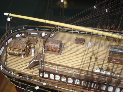 Lot 11 - A DETAILED STATIC DISPLAY MODEL OF THE CLIPPER SHIP CORIOLANUS