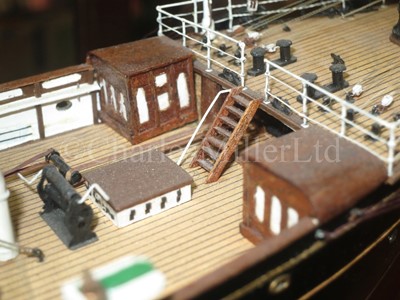 Lot 11 - A DETAILED STATIC DISPLAY MODEL OF THE CLIPPER SHIP CORIOLANUS