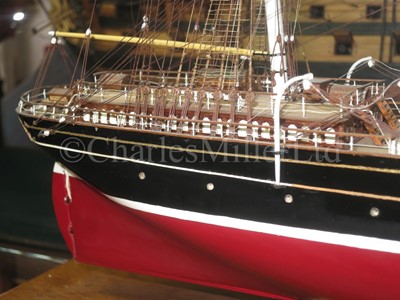 Lot 11 - A DETAILED STATIC DISPLAY MODEL OF THE CLIPPER SHIP CORIOLANUS