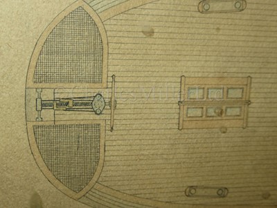 Lot 2 - THE SHIPBUILDER'S PROFILE PLANS FOR THE IRON BARQUE ANTOFAGASTA, WILLIAM DOXFORD & SONS, 1875