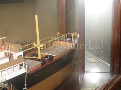 Lot 161 - A BUILDER’S MIRROR-BACK HALF MODEL FOR THE S.S. SEA VALOUR BUILT BY S.P. AUSTIN & SON, SUNDERLAND, FOR THE DOVER NAVIGATION CO. LTD, 1930