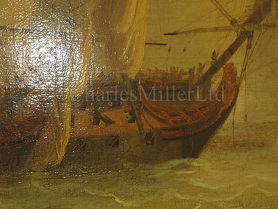 Lot 181 - A set of three pictures commissioned by John Jervis (1735-1823), later Earl St. Vincent, to commemorate his victory at the Battle of Cape St. Vincent, 14th February, 1797
