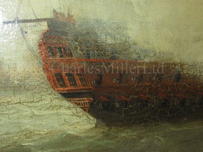 Lot 181 - A set of three pictures commissioned by John Jervis (1735-1823), later Earl St. Vincent, to commemorate his victory at the Battle of Cape St. Vincent, 14th February, 1797