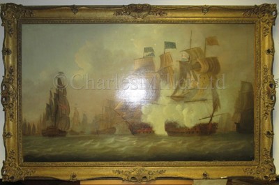 Lot 181 - A set of three pictures commissioned by John Jervis (1735-1823), later Earl St. Vincent, to commemorate his victory at the Battle of Cape St. Vincent, 14th February, 1797