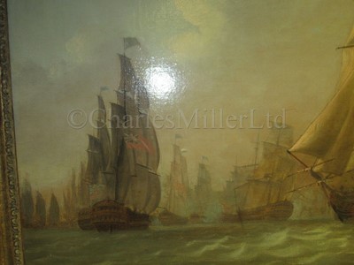 Lot 181 - A set of three pictures commissioned by John Jervis (1735-1823), later Earl St. Vincent, to commemorate his victory at the Battle of Cape St. Vincent, 14th February, 1797
