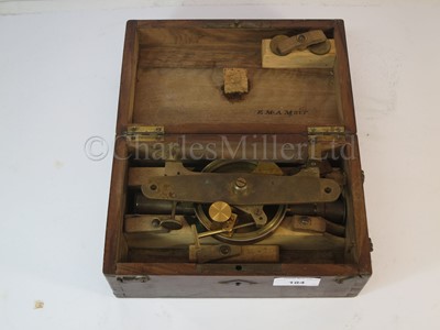 Lot 184 - A 1½IN. SINGLE-DRAW MARINE TELESCOPE OF CIRCA 1810